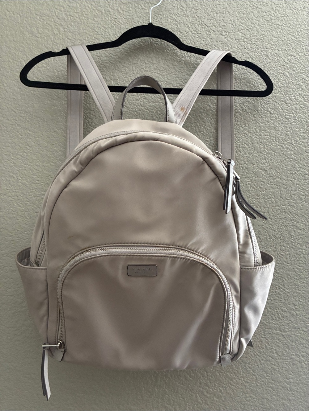 kate spade Cream Nylon Backpack